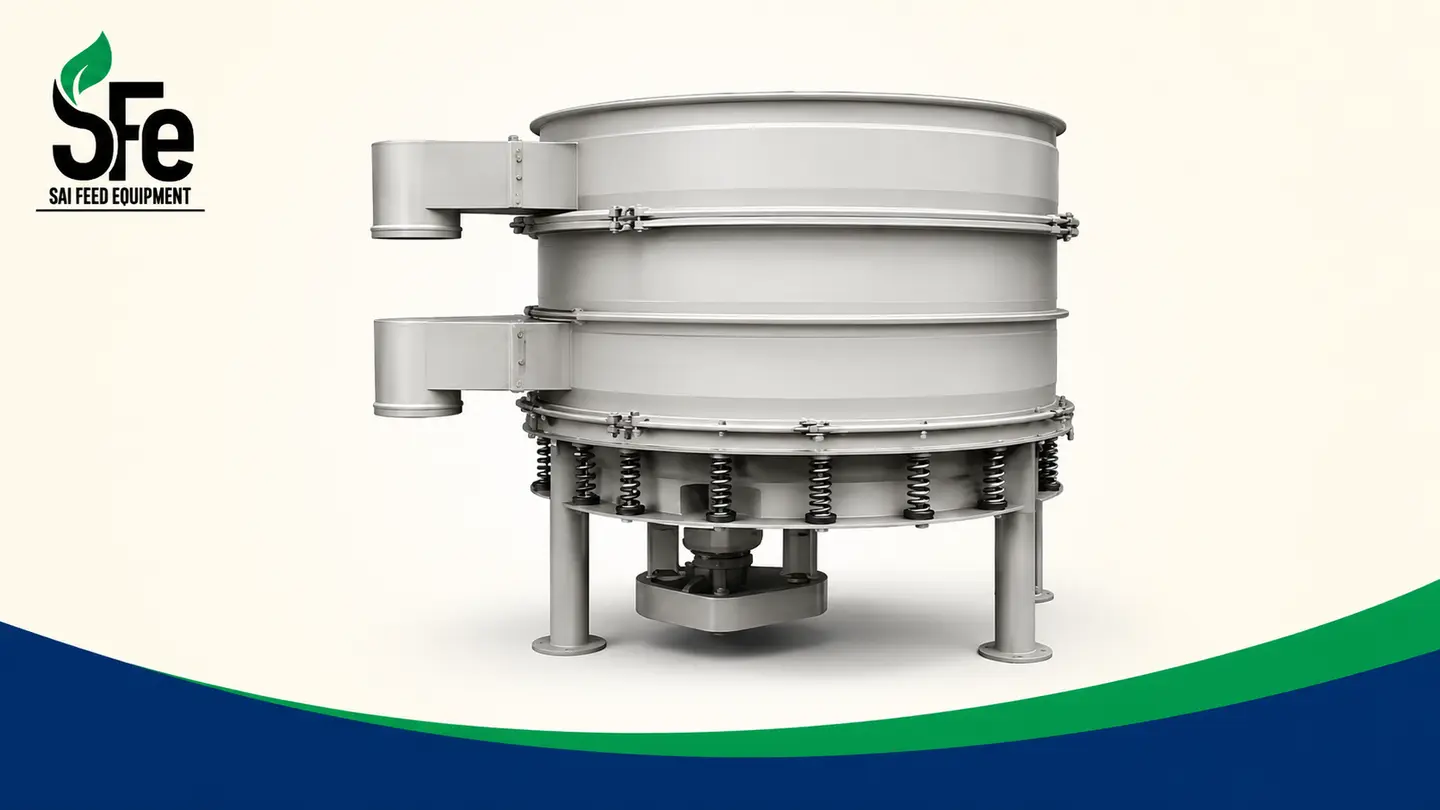 Vibro Sieve machinery by Sai Feed Equipment