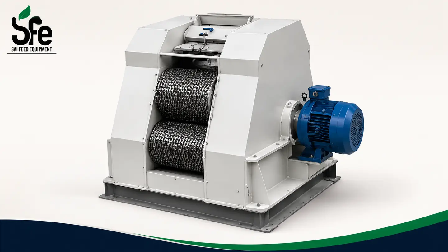 Crumber machinery by Sai Feed Equipment