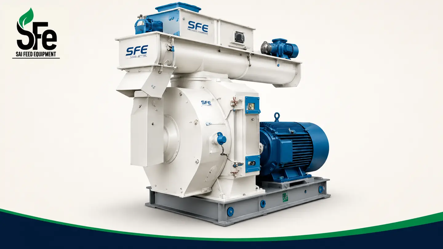 Pellet Mill machinery by Sai Feed Equipment